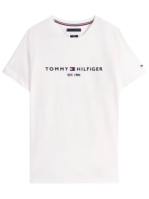 T-shirt bianca in cotone Tommy Hilfiger | MW0MW11465118